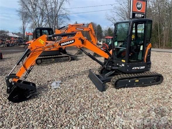 Doosan DX35-5 Mini bagri <7t