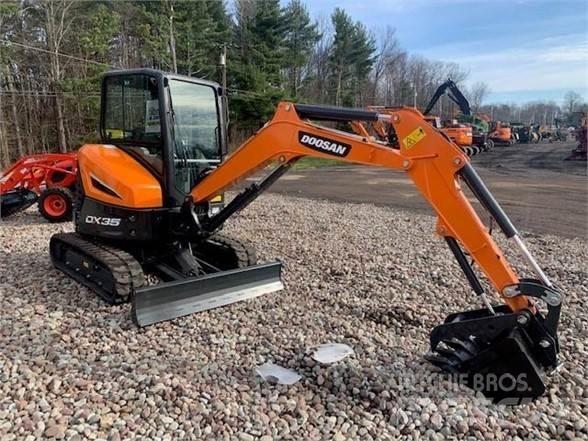 Doosan DX35-5 Mini bagri <7t