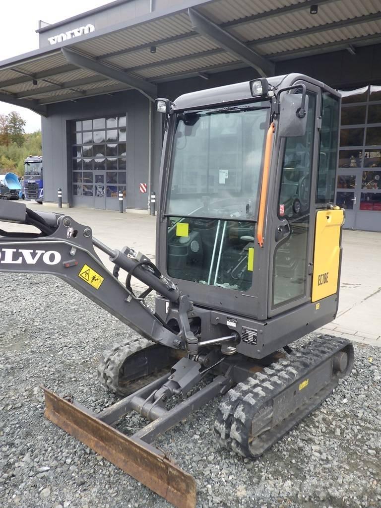 Volvo EC 18 E Mini bagri <7t