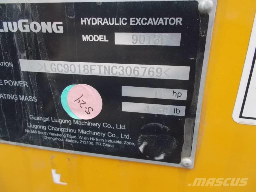  LuiGong 9018 F Mini bagri <7t