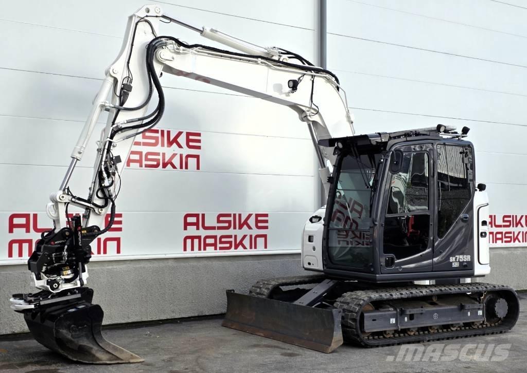 Kobelco SK 75 SR - 7 Midi bagri 7t – 12t