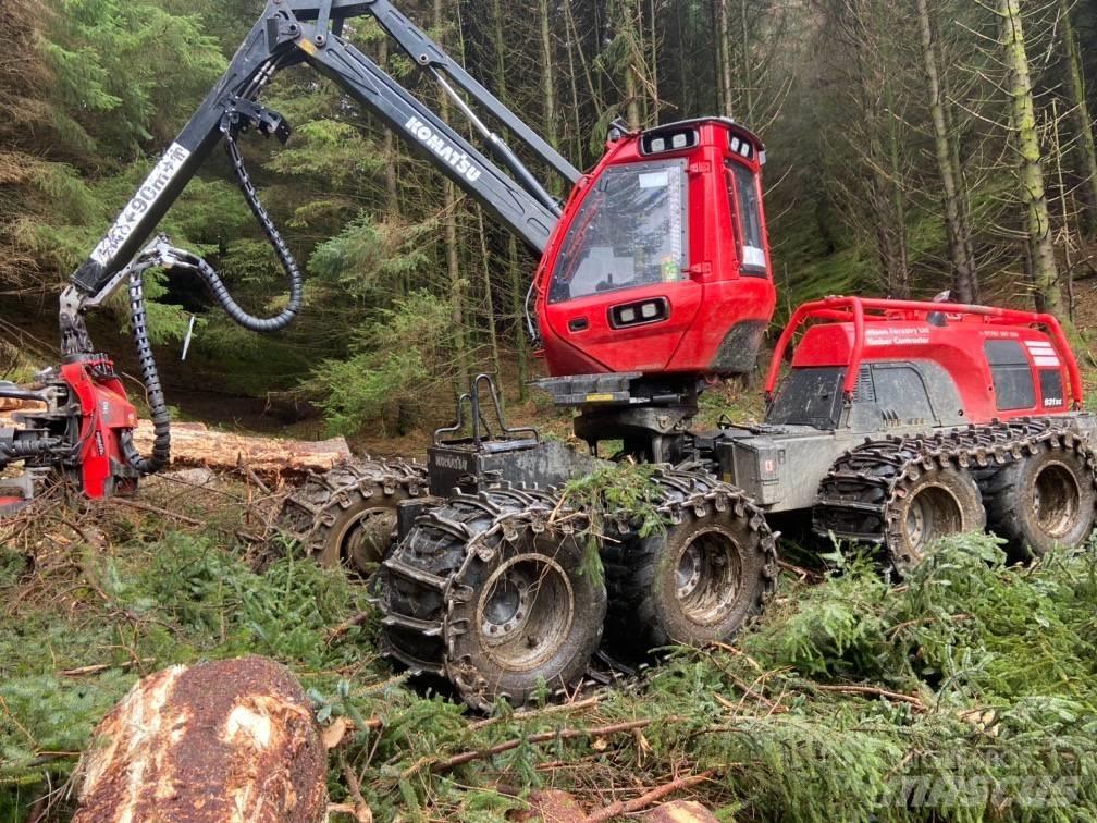 Komatsu 931XC Harvesterji
