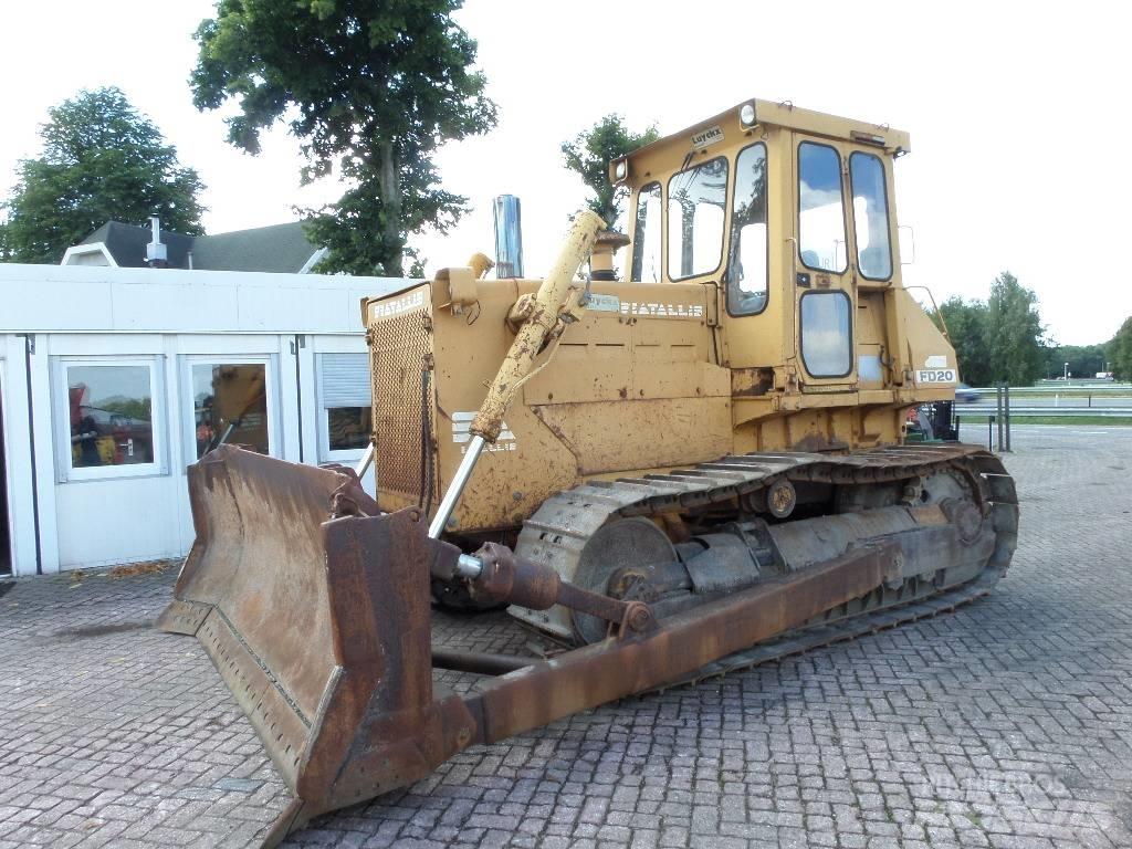 Fiat-Allis FD 20 Buldožerji goseničarji