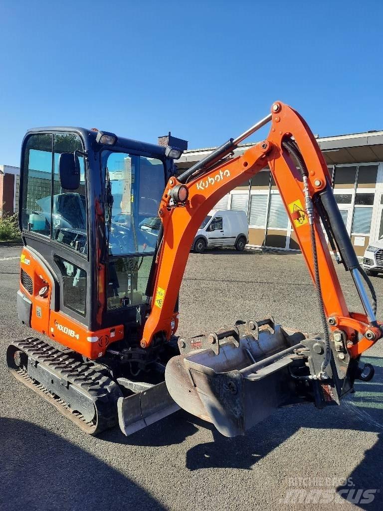 Kubota KX 018-4 Mini bagri <7t