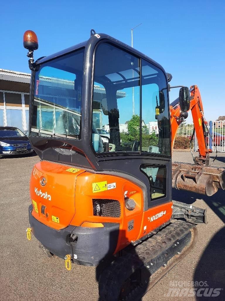 Kubota KX 018-4 Mini bagri <7t