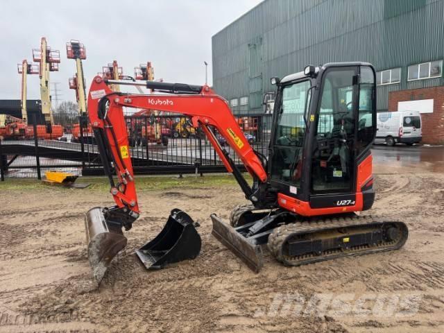 Kubota U 27-4 Mini bagri <7t