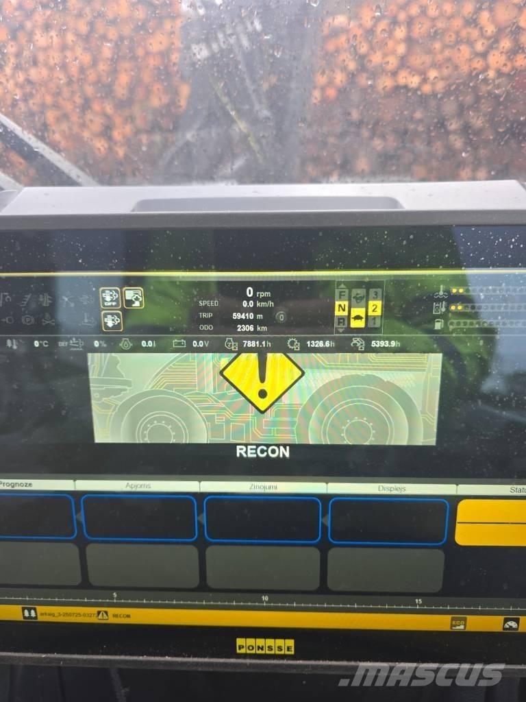 Ponsse Ergo 8W Harvesterji