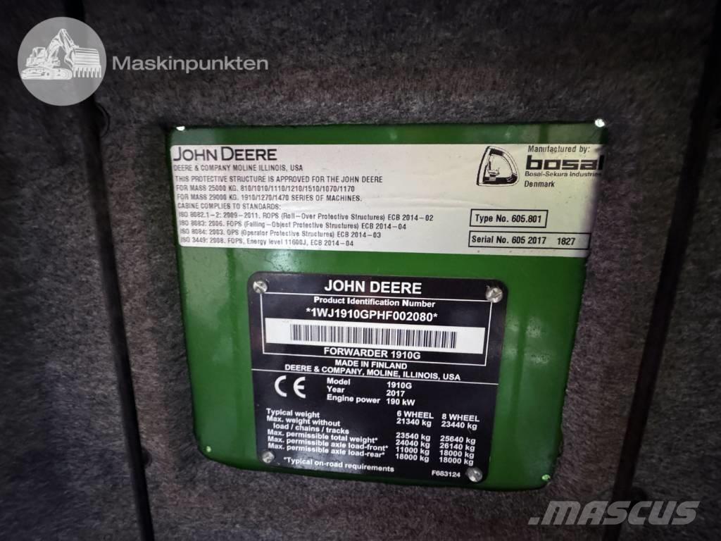 John Deere 1910 G Forwarderji