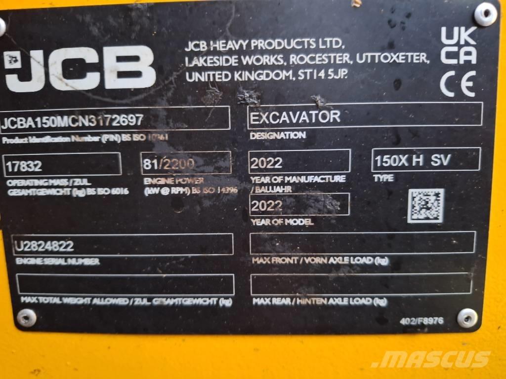 JCB X 150 HD Bagri goseničarji