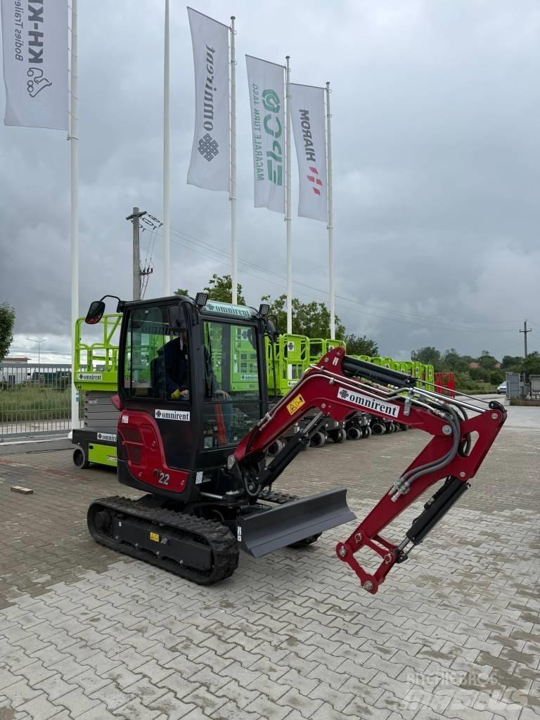 Yanmar SV 22 Mini bagri <7t