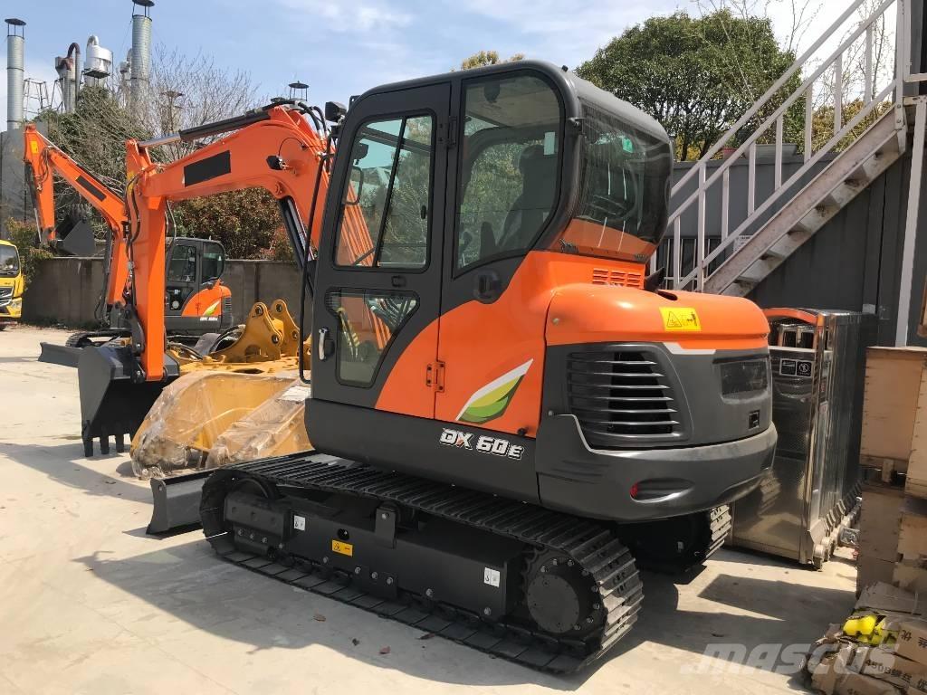Doosan DX 60 Bagri goseničarji