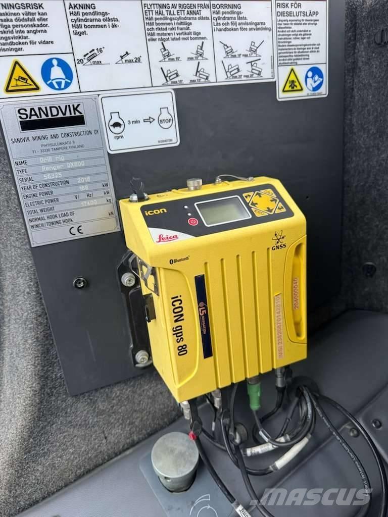 Sandvik DX800 Terenske vrtalne naprave