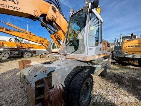 Liebherr A924 Bagri na kolesih