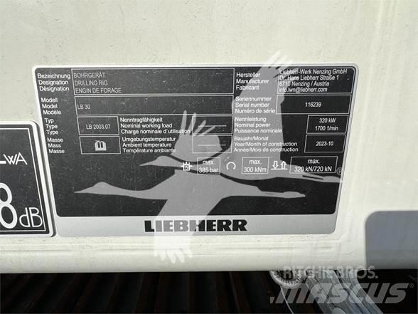 Liebherr LB30 Terenske vrtalne naprave