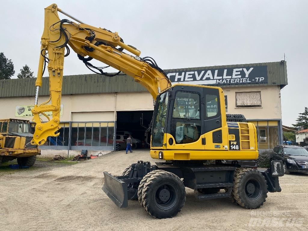 Komatsu PW 148-8 Bagri na kolesih