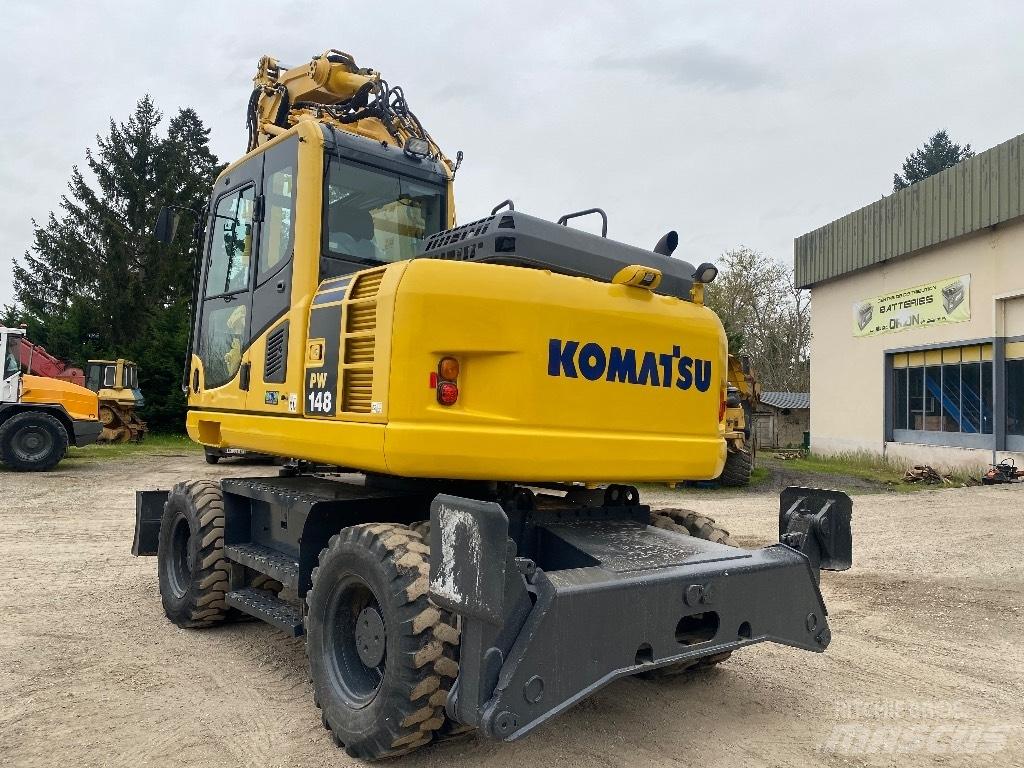 Komatsu PW 148-8 Bagri na kolesih