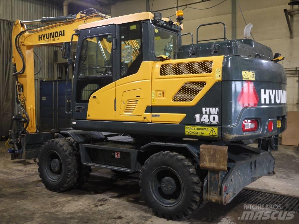 Hyundai HW 140 Bagri na kolesih