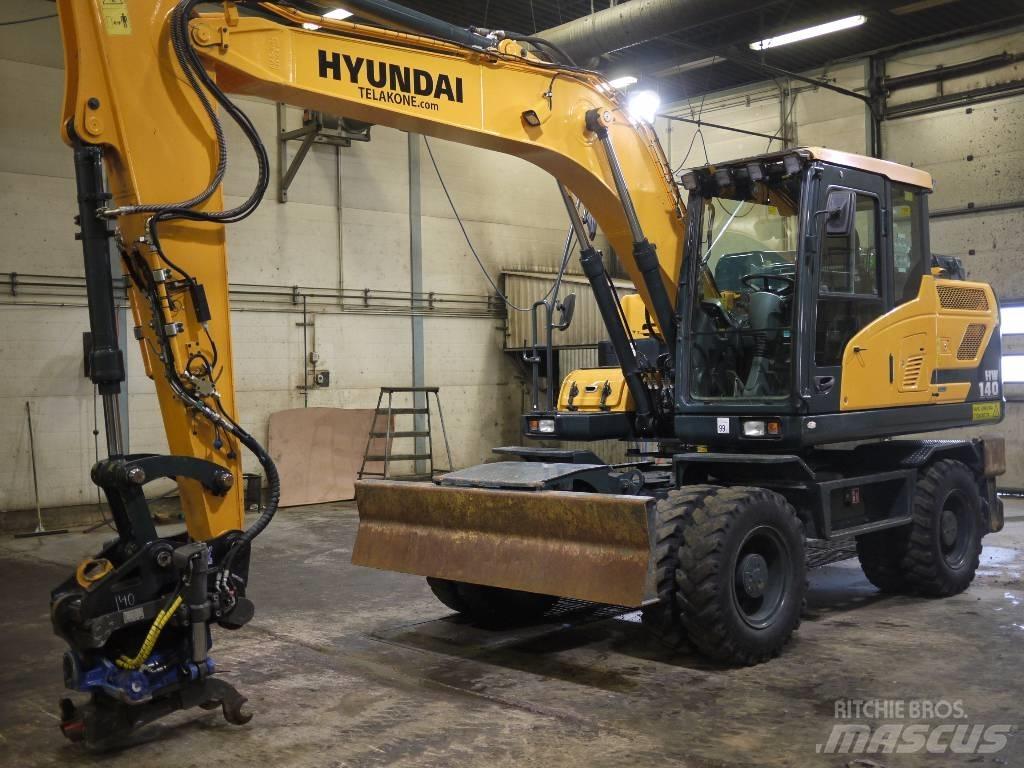Hyundai HW 140 Bagri na kolesih