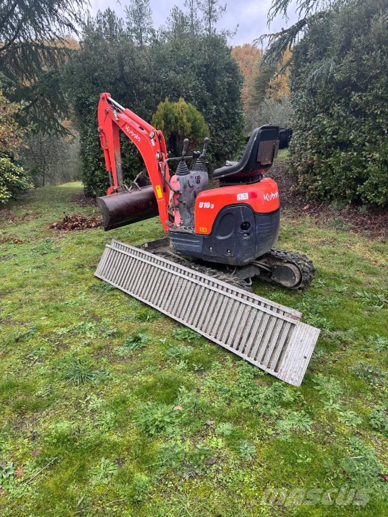 Kubota K 008-3 Mini bagri <7t