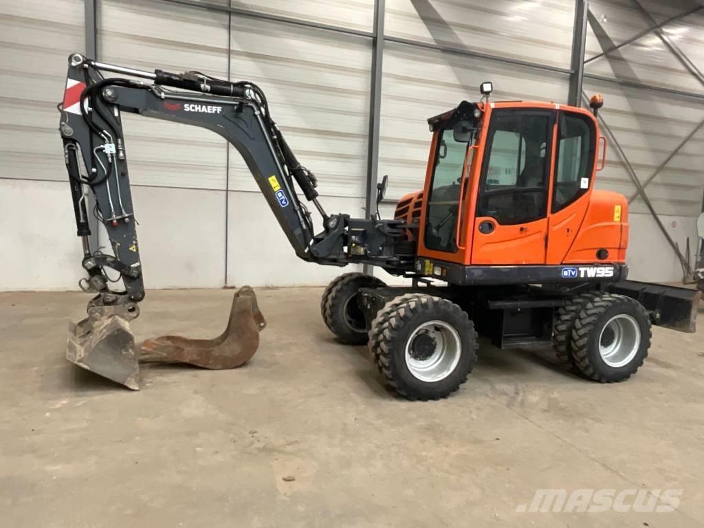 Yanmar TW 95 Bagri na kolesih