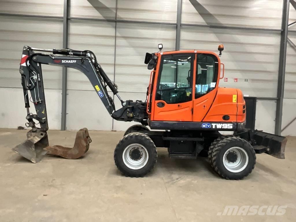 Yanmar TW 95 Bagri na kolesih