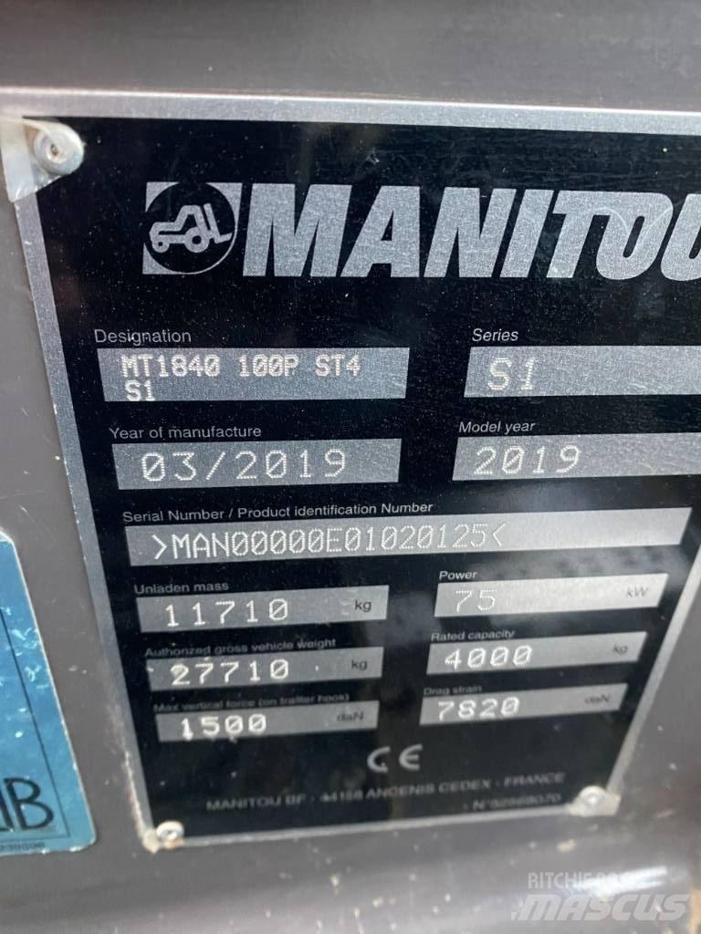 Manitou MT 1840 Teleskopski viličarji