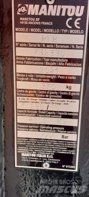 Manitou PFB Teleskopski viličarji
