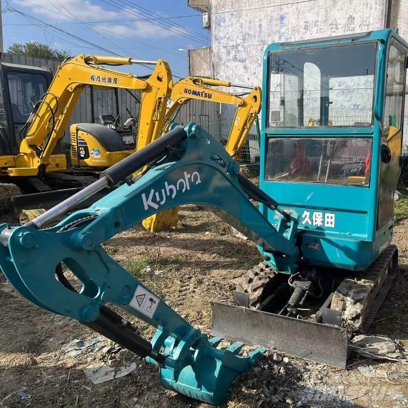 Kubota U 17 Mini bagri <7t