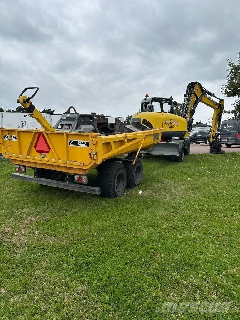 Wacker Neuson EW100 Bagri na kolesih