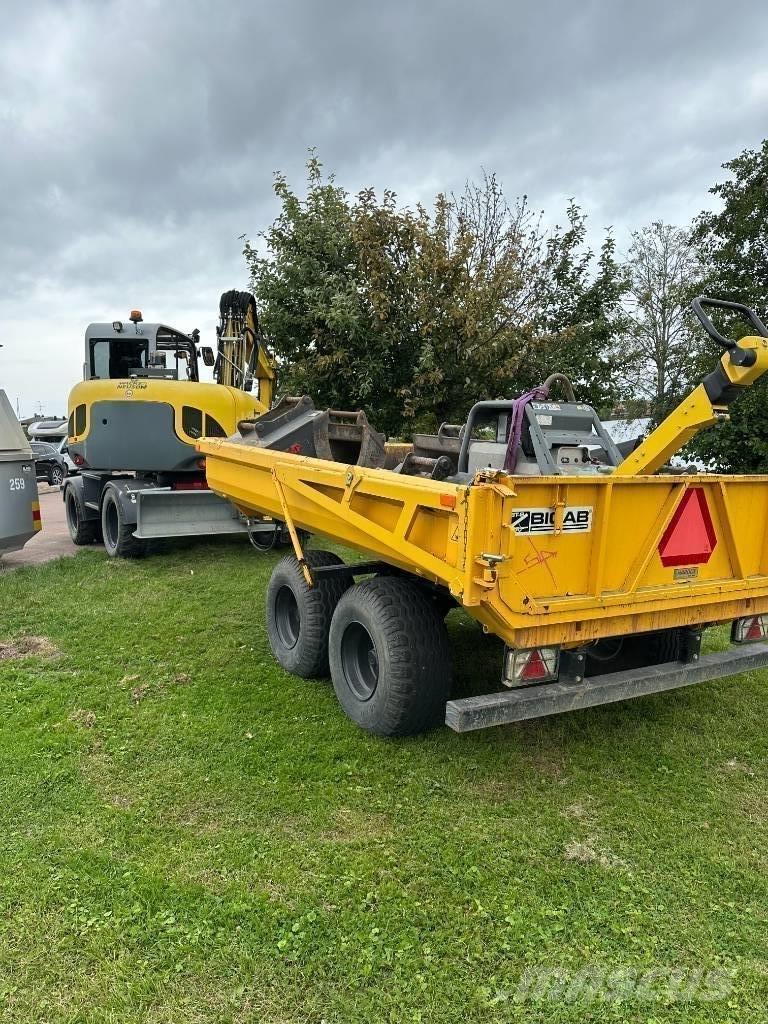 Wacker Neuson EW100 Bagri na kolesih