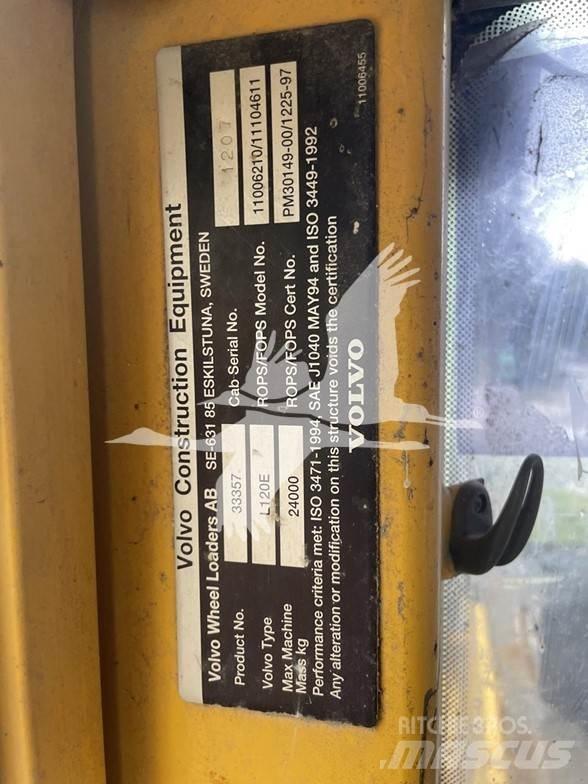 Volvo L120E Kolesni nakladalci