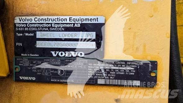 Volvo L70G Kolesni nakladalci
