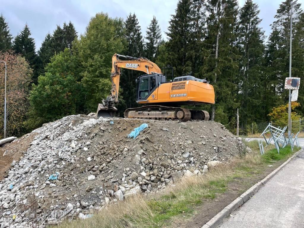 CASE CX300D Bagri goseničarji