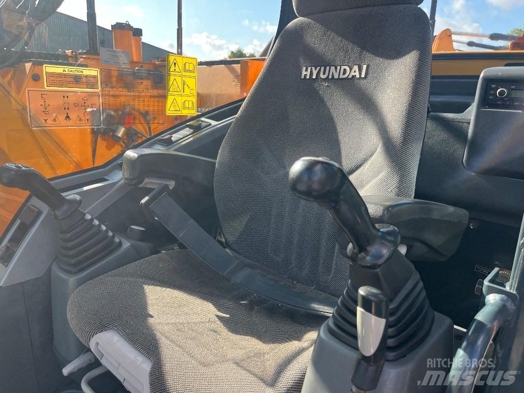 Hyundai HX130LCR Bagri goseničarji