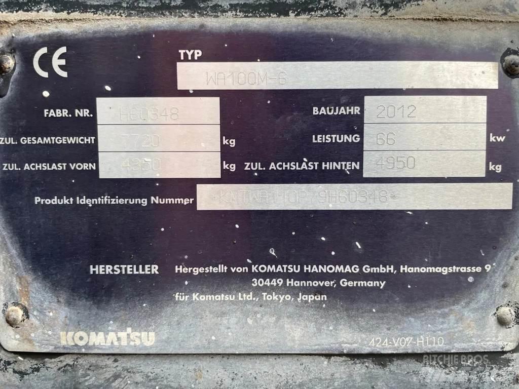 Komatsu WA100 Kolesni nakladalci