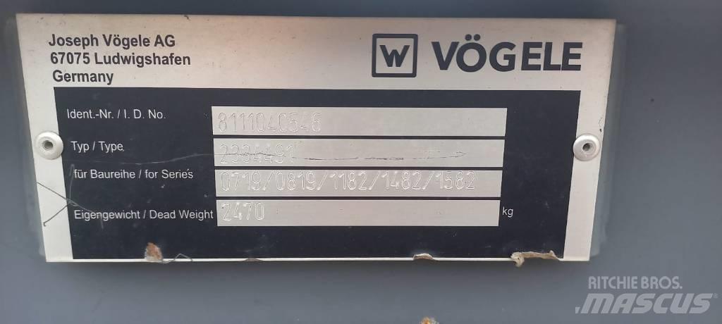 Vögele MT 3000-2 Vozila za prevoz materiala