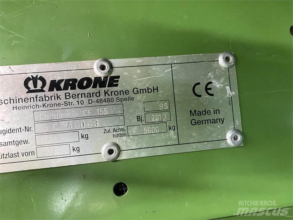 Krone CF 155 XC Balirke (okrogle bale)