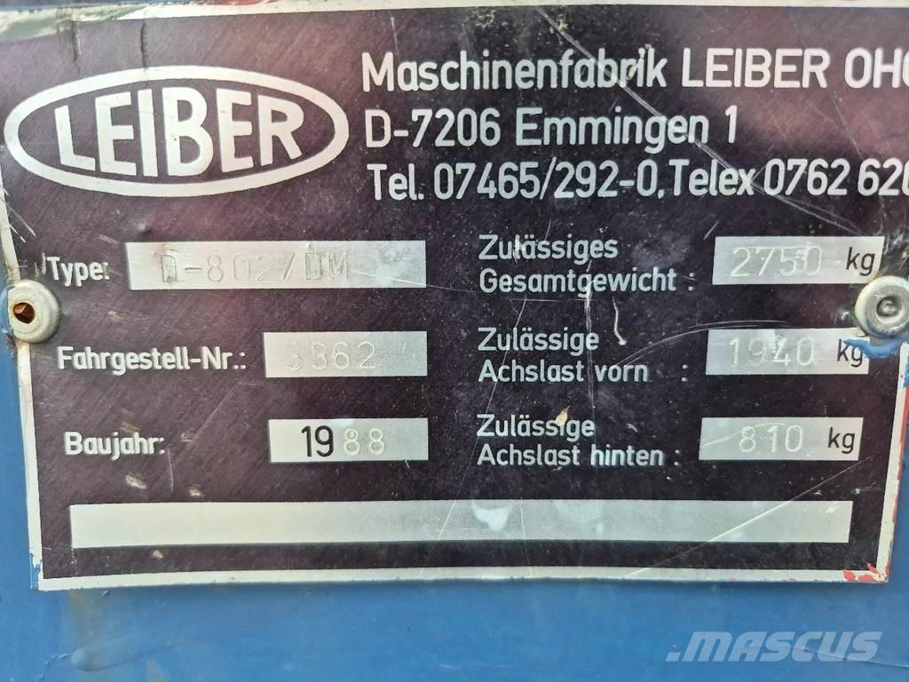  LEIBER d802 Ne cestni demperji