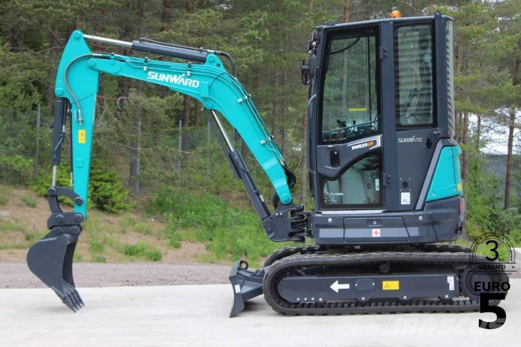 Sunward SWE 25 UF Mini bagri <7t