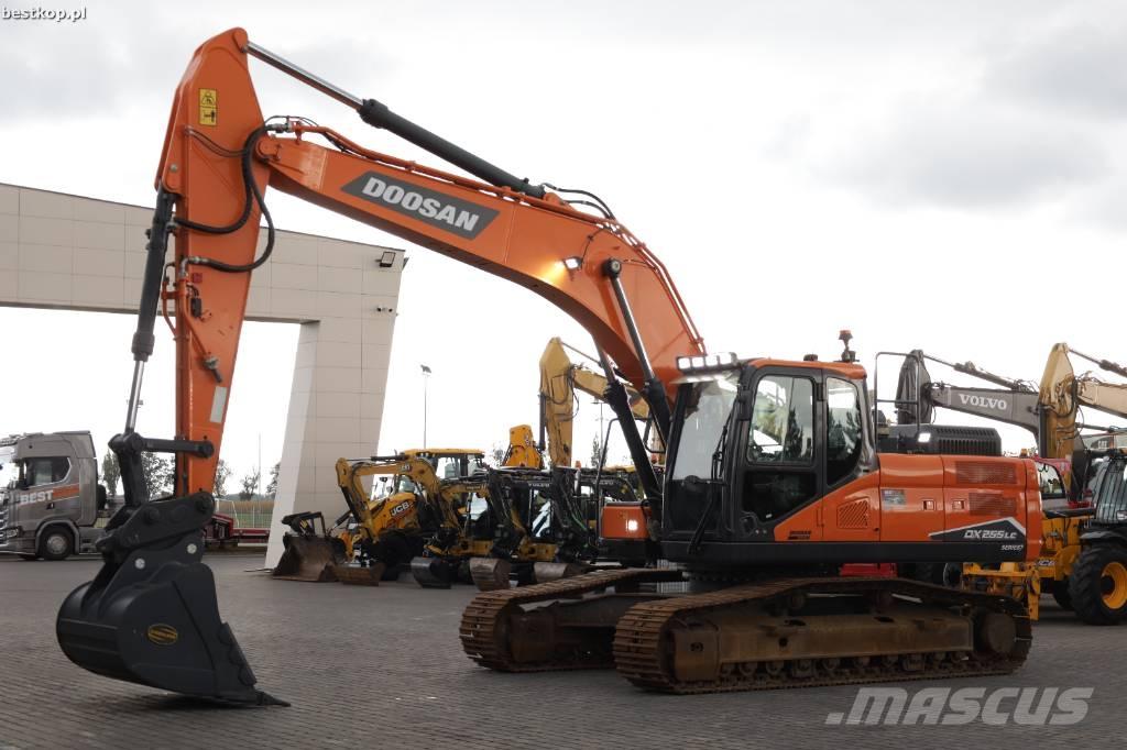 Doosan DX 255 LC-7 Bagri goseničarji