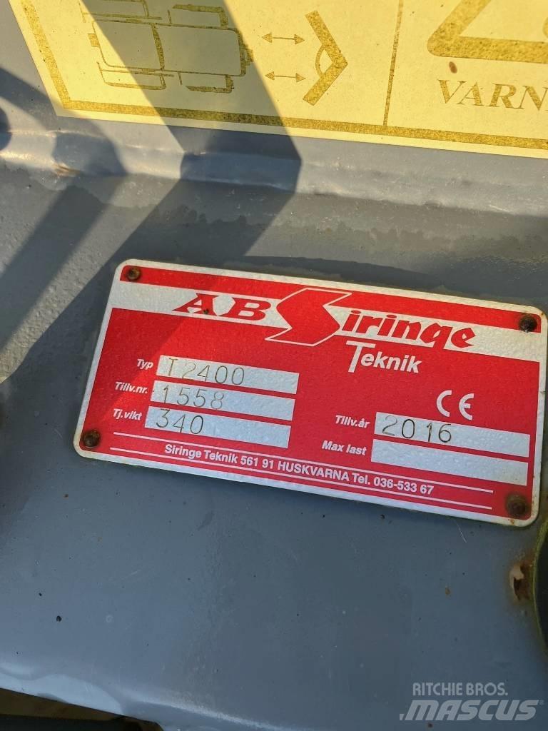 Siringe T2400 Priključki za čelni nakladalec