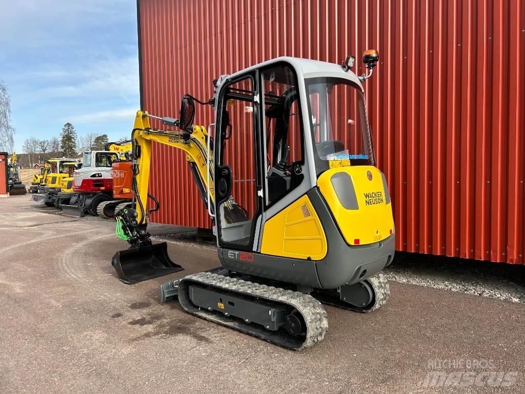 Wacker Neuson ET20 Mini bagri <7t