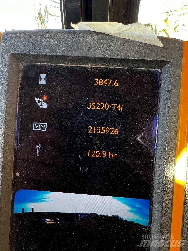 JCB JS 220 N LC Bagri goseničarji