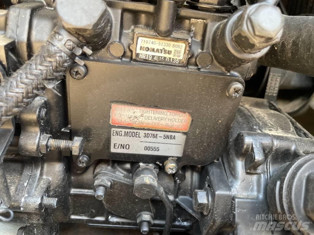 Komatsu PC 20 Bagri goseničarji