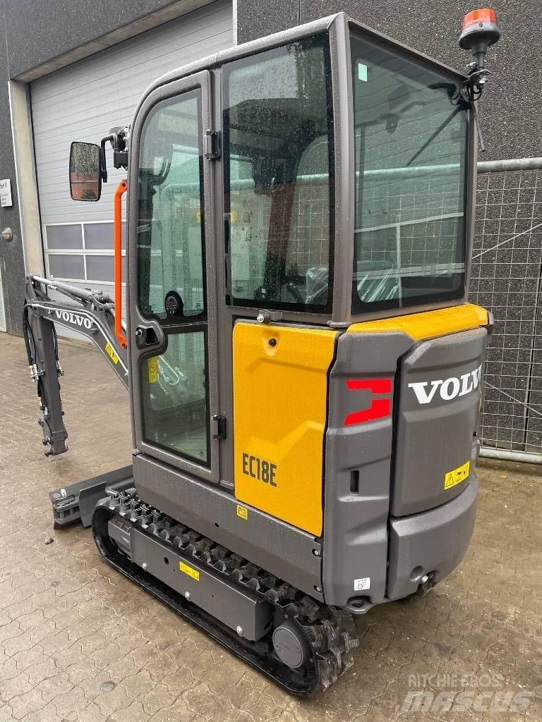 Volvo EC18E Mini bagri <7t