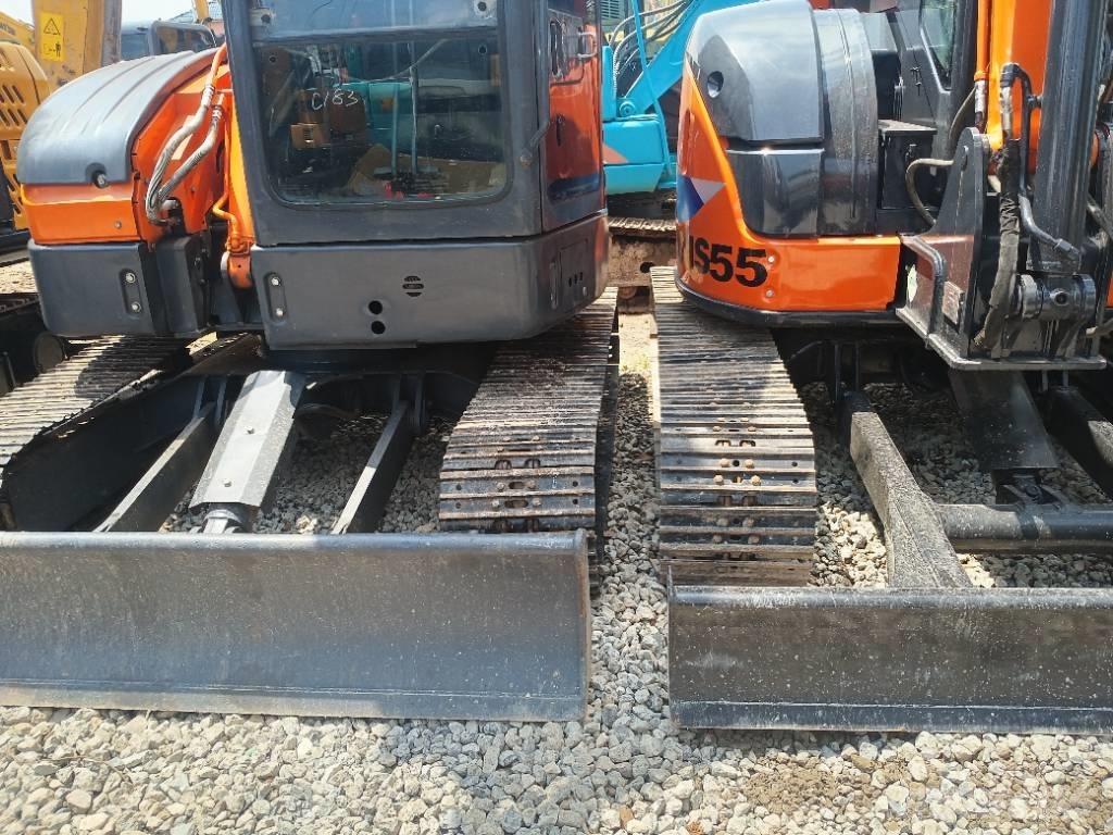 Hitachi ZX55 Mini bagri <7t