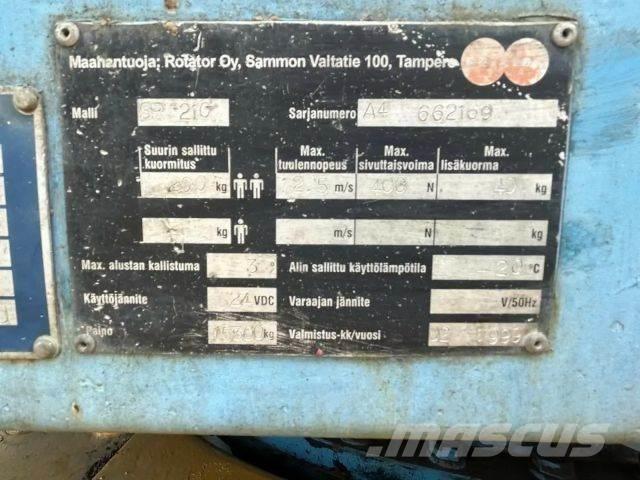 Aichi SR 210 Zglobne dvižne ploščadi