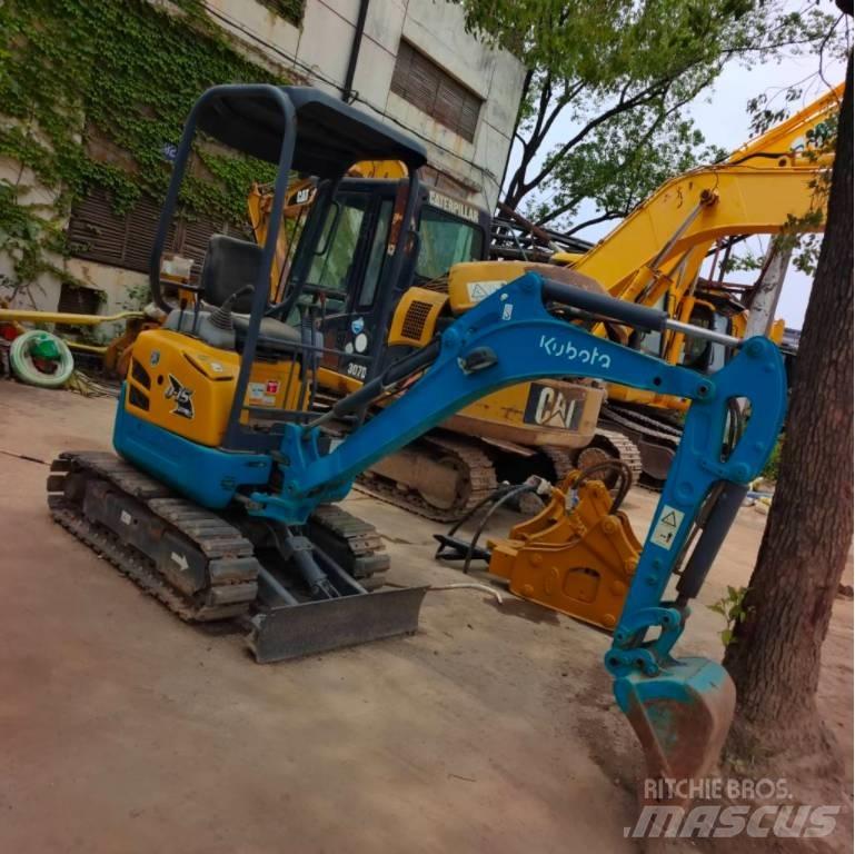 Kubota U 15 Mini bagri <7t