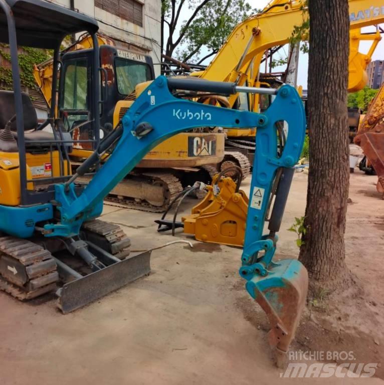 Kubota U 15 Mini bagri <7t