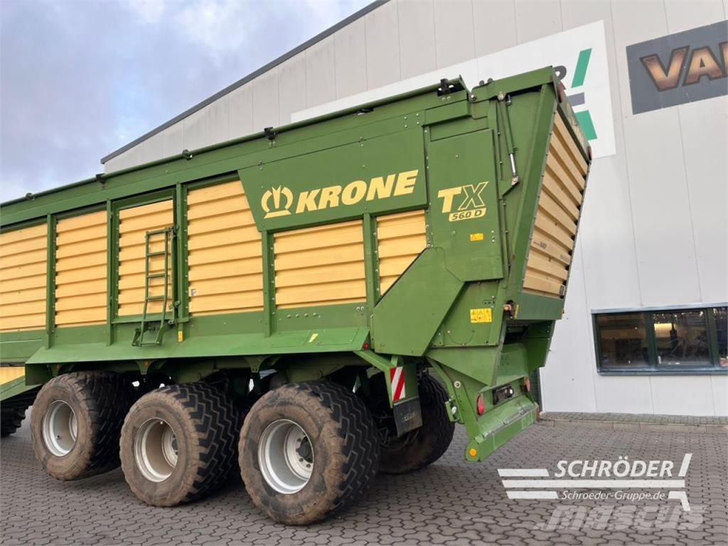 Krone TX 560 D Prikolice za žito